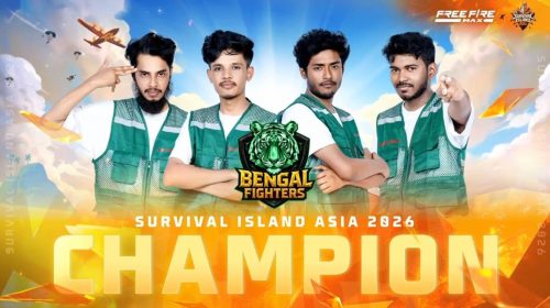 সারভাইভাল আইল্যান্ড এশিয়া ২০২৬-এ ইতিহাস গড়ল বাংলাদেশ, চ্যাম্পিয়ন বেঙ্গল ফাইটার্স